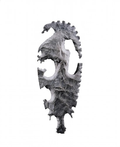 Eccentric, ceremonial sceptre representing a dignitary - Maya