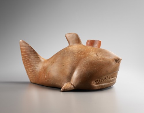 Shark vase - Comala - Ancient Art Style 