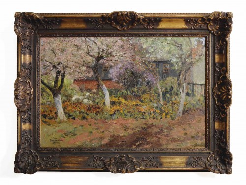 Louis ABEL-TRUCHET (1857 - 1918) - Garden in Spring