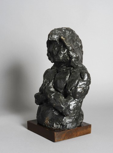 Jean ROBERT dit IPOUSTÉGUY (1920-2006) - Esquisse de David N°2 - Sculpture Style Années 50-60