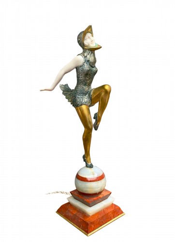 Dancer in bird costume - Henri MOLINS (1893-1958) 