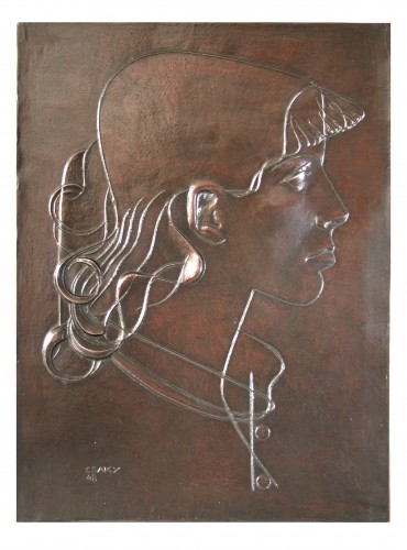Jeune fille à la frange - Csaky, 1948