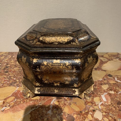 Louis XV Tea Box - Objects of Vertu Style Louis XV