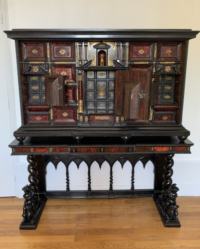 Furniture  - Flemish cabinet, late 17th century