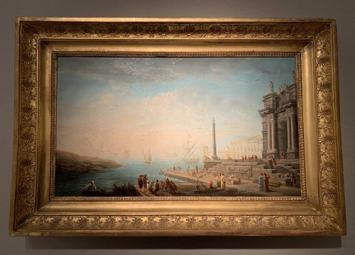 18th Century Mediterranean View Painting - Paintings & Drawings Style 