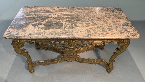 Regency Period Center Table - Furniture Style French Regence