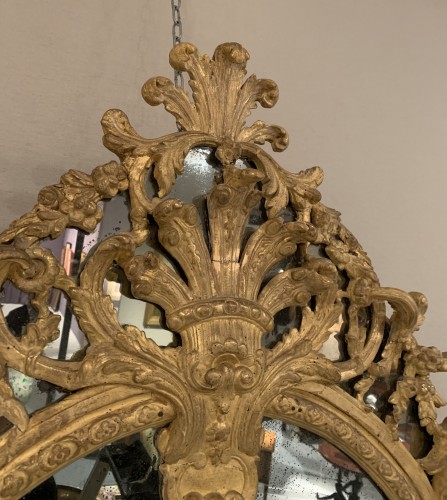 Miroir d’époque Régence - Miroirs, Trumeaux Style Régence