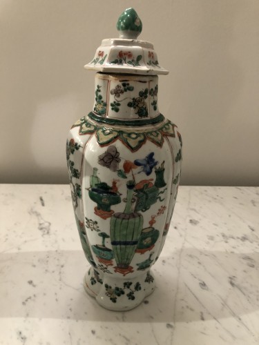 Kangxi period porcelain vases  - 