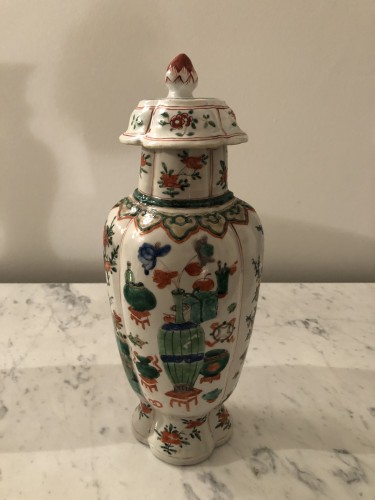 Kangxi period porcelain vases  - 