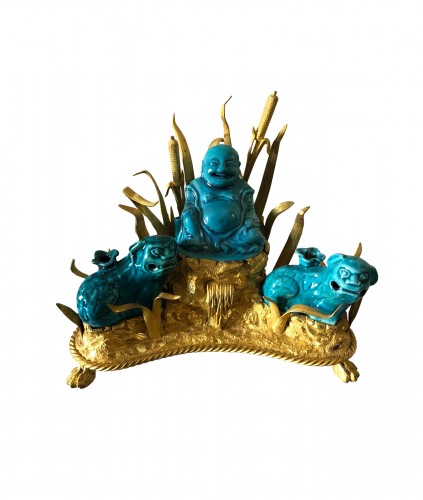 Porte-stylos d’époque Kangxi