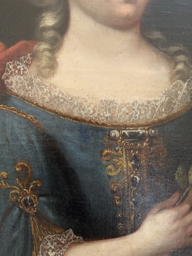 Portrait jeune femme de Sir Peter LELY ( 1618-1680) - Galerie Bordet