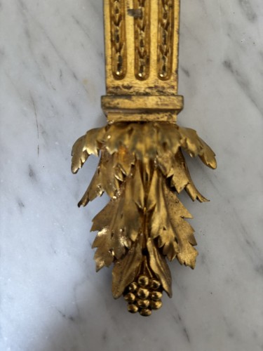 Louis XVI - Paire d'Appliques au putto d'époque Louis XVI