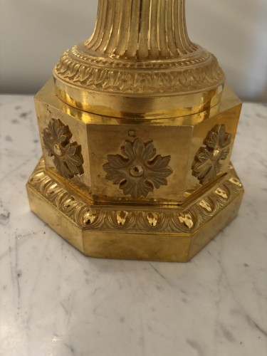 Decorative Objects  - Pair Of Louis XVI Period Bronze Vases Attributed To François Rémond (1747-1