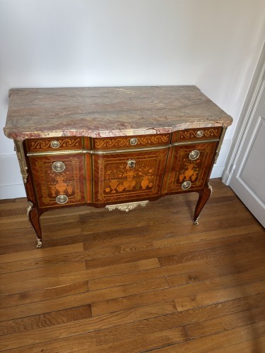 Chest Of Drawers From The Transition Period, Attributed to Topino - Furniture Style Transition