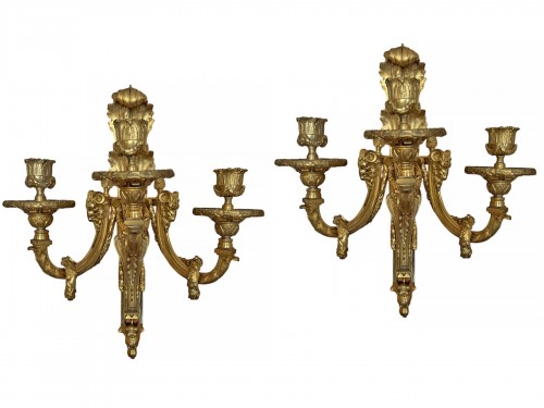 Pair of Louis XVI period Wall Sconces