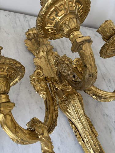 Pair of Louis XVI period Wall Sconces - Louis XVI