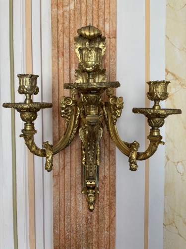 Louis XVI - Pair of Louis XVI period Wall Sconces