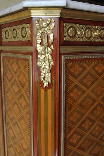 French Louis XVI secretaire stamped DESTER - Furniture Style Louis XVI