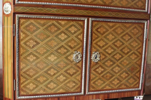 French Louis XVI secretaire stamped DESTER - 
