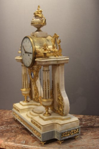 Louis XVI marble clock - Horology Style Louis XVI