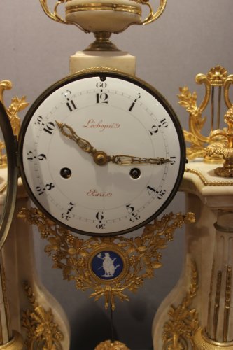 18th century - Louis XVI marble clock