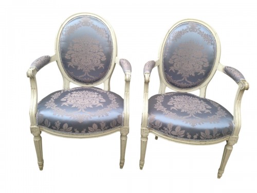 Paire of Louis XV armchairs