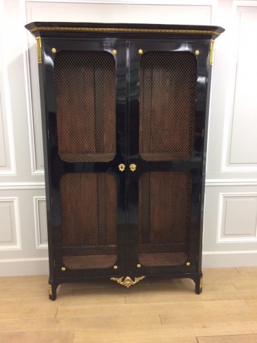 18th century - Louis XVI bookcase Stamped Joseph FEUERSTEIN