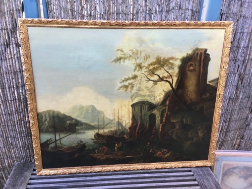 Oil on canvas 18th Century - Paintings & Drawings Style 