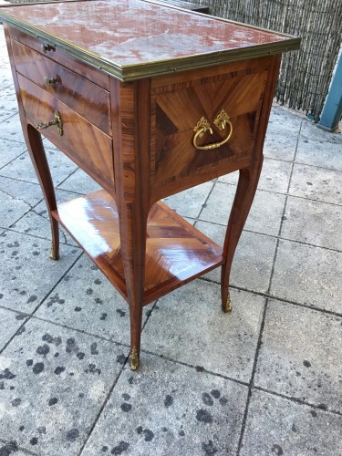 Coffee table stamped by P.Roussel - Furniture Style Transition