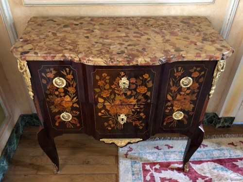 Commode Transition estampillée Rubestuck - Mobilier Style Transition