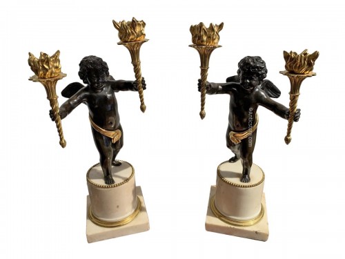 Pair of Louis XVI putti