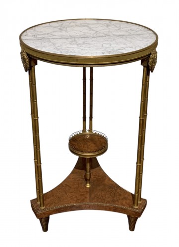 Pedestal table model Adam Weisweiler