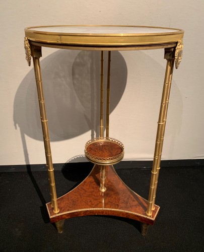 Pedestal table model Adam Weisweiler - Furniture Style 