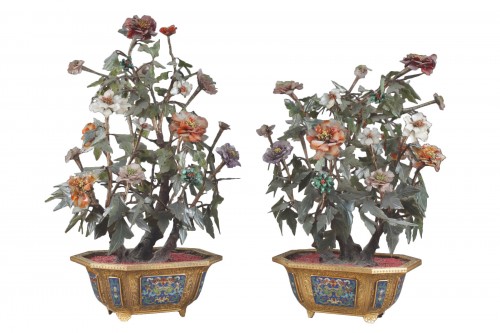 Paire de jardinières époque Qianlong