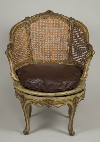 Louis XV desk armchair - Seating Style Louis XV