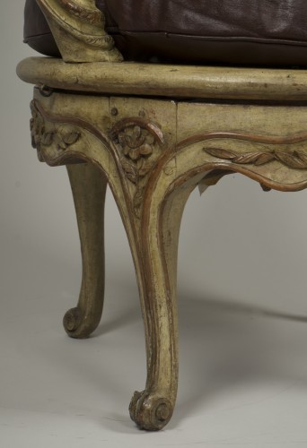 Antiquités - Louis XV desk armchair