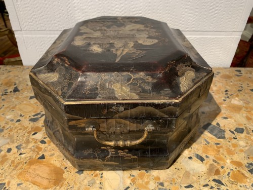 Antiquités - Louis XV wig box