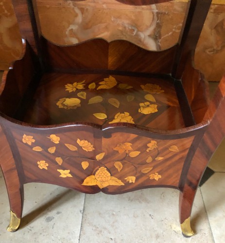 Antiquités - Transformation table stamped DUBUT