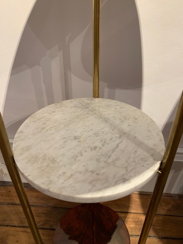 Pair of Empire period pedestal tables - Furniture Style Empire