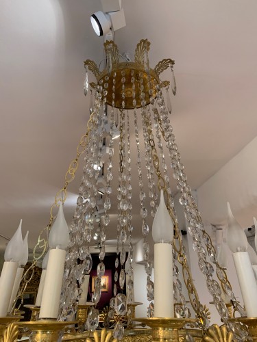 Lustre d'époque Empire - Galerie Bordet