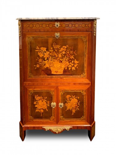 Secretary Louis XVI Stamped Dester