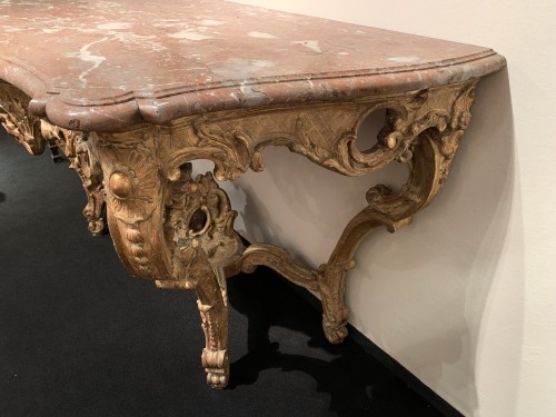 Grande console d'époque Louis XV - Galerie Bordet