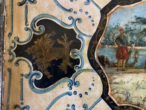 Table cabaret en Arte Povera début XVIIIe siècle, Italie - Galerie Bordet