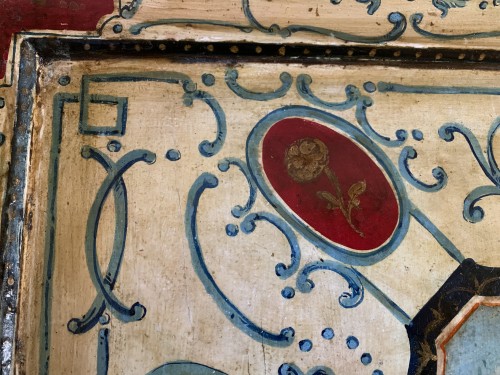 XVIIIe siècle - Table cabaret en Arte Povera début XVIIIe siècle, Italie