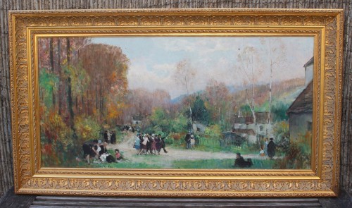 Country scene - Jules-René Hervé (1887–1981) - Paintings & Drawings Style 