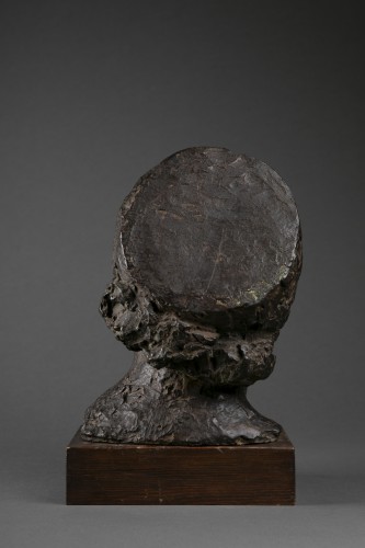 Sculpture Sculpture en Bronze - OSOUF Jean (1898-1996) - Portrait présumé de Nicole