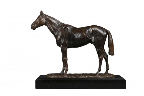 PARIS René (1881-1970 Français) - Scratch horse