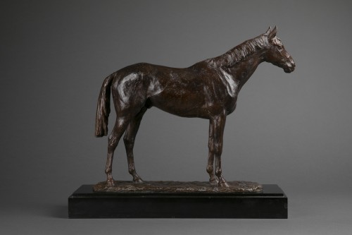 Sculpture  - PARIS René (1881-1970 Français) - Scratch horse