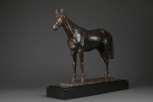 PARIS René (1881-1970 Français) - Scratch horse - 