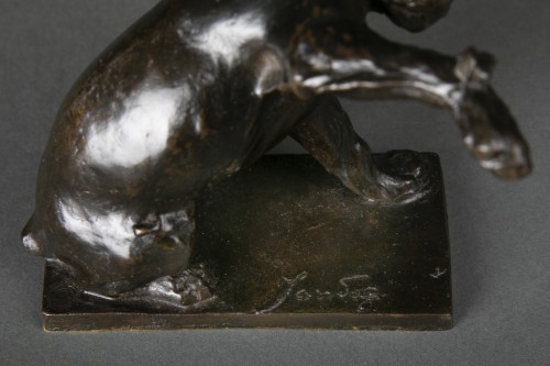 SANDOZ Edouard-Marcel (1881-1971), Chien à l’abeille - Galerie Nicolas Bourriaud